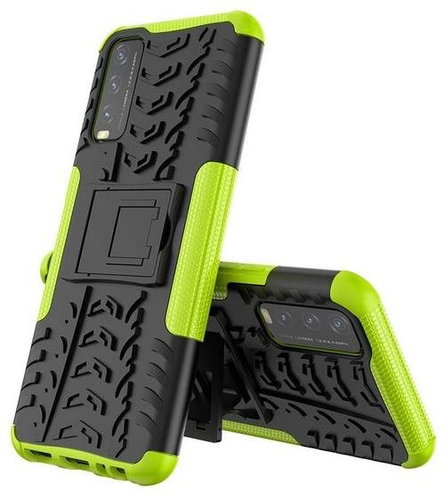 TopQ Vivo Y20s Ultra Durable Green 67158 - Phone Cover - Main image