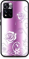 TopQ Xiaomi Redmi Note 11 Pro Silicone Abstract Roses 67444 - Phone Cover