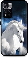 TopQ Xiaomi Redmi Note 11 Pro Silicone White Horse 67441 - Phone Cover