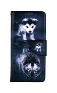 TopQ Vivo Y70 Book Reflection of the Wolf 67480 - Phone Case