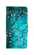 TopQ Xiaomi Redmi 10 Book Blue with Flowers 67587 - Phone Case