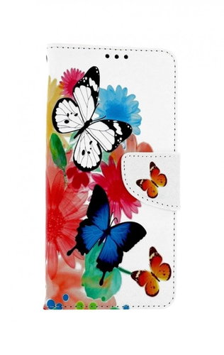 TopQ Xiaomi Redmi 10 Book Colour with Butterflies 67583 - Phone Case - Main image