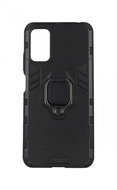 TopQ Xiaomi Redmi Note 10 5G Durable Black with Ring 67372 - Phone Cover