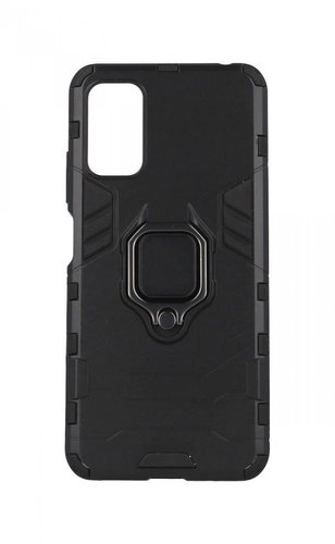 TopQ Xiaomi Redmi Note 10 5G Durable Black with Ring 67372 - Phone Cover - Main image