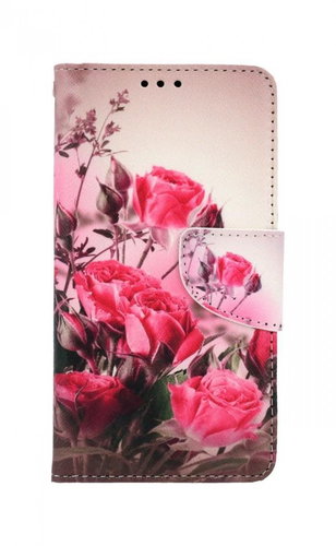TopQ iPhone 13 mini Book Romantic Rose 66423 - Phone Case - Main image