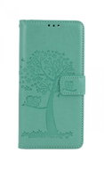 TopQ Xiaomi Redmi Note 11 Book Green Tree Owls 67716 - Phone Case