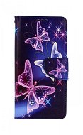 TopQ Xiaomi Redmi Note 11 Book Blue with Butterflies 67774 - Phone Case