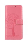 TopQ Realme C21 Booklet Pink Tree Owls 67730 - Phone Case