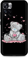 TopQ Xiaomi Redmi Note 11 Pro Silicone Lovely Teddy Bear 67875 - Phone Cover