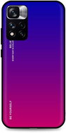 TopQ LUXURY Xiaomi Redmi Note 11 Pro Solid Rainbow Purple 67961 - Phone Cover