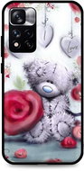 TopQ Xiaomi Redmi Note 11 Pro Silicone Teddy Bear 67951 - Phone Cover