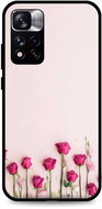 TopQ Xiaomi Redmi Note 11 Pro Silicone Roses 67944 - Phone Cover