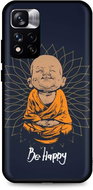 TopQ Xiaomi Redmi Note 11 Pro Silicone Be Happy 67941 - Phone Cover