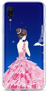 TopQ Xiaomi Redmi Note 7 Silicone Pink Princess 67904 - Phone Cover