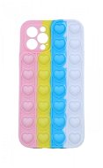 TopQ Heart Pop It iPhone 13 Pro Silicone Coloured 67971 - Phone Cover