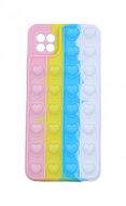 TopQ Heart Pop It Samsung A22 5G Silicone Coloured 67967 - Phone Cover