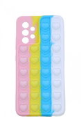 TopQ Heart Pop It Samsung A32 Silicone Coloured 67963 - Phone Cover