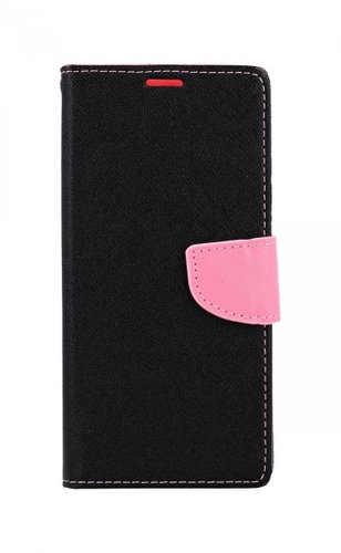 TopQ Xiaomi Redmi Note 9T Book Black-Pink 67819 - Phone Case - Main image
