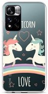 TopQ Xiaomi Redmi Note 11 Pro Silicone Unicorn Love 68053 - Phone Cover