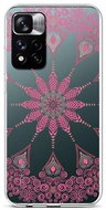TopQ Xiaomi Redmi Note 11 Pro Silicone Pink Mandala 68048 - Phone Cover