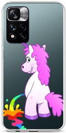 TopQ Xiaomi Redmi Note 11 Pro Silicone Rude Unicorn 68062 - Phone Cover