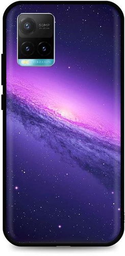 TopQ Vivo Y21s Silicone Galaxy 68310 - Phone Cover - Main image