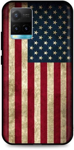 TopQ Vivo Y33s 3D Silicone America 68233 - Phone Cover - Main image