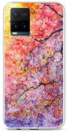 TopQ Vivo Y21s Silicone Abstract Tree 68418 - Phone Cover