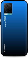 TopQ LUXURY Vivo Y33s Hard Rainbow Blue 68243 - Phone Cover