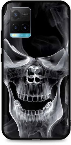 TopQ Vivo Y33s Silicone Deadly Smoke 68213 - Phone Cover - Main image
