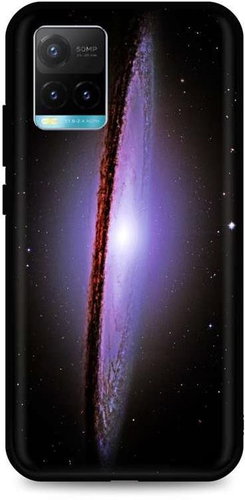TopQ Vivo Y33s Silicone Milky Way 68204 - Phone Cover - Main image