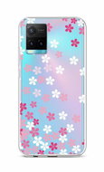 TopQ Vivo Y33s Silicone Pink Blossom 68093 - Phone Cover