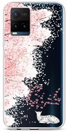 TopQ Vivo Y21s Silicone Blooming Deer 68436 - Phone Cover