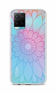 TopQ Vivo Y33s Silicone Rainbow Mandala 68101 - Phone Cover
