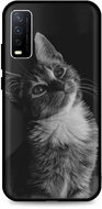 TopQ Vivo Y11s Silicone Cute Cat 66776 - Phone Cover