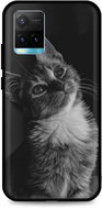 TopQ Vivo Y33s Silicone Cute Cat 68189 - Phone Cover