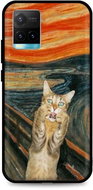 TopQ Vivo Y33s Silicone Scared Cat 68187 - Phone Cover