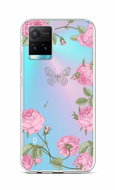 TopQ Vivo Y33s Silicone Peonies 68097 - Phone Cover