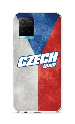 TopQ Vivo Y21s Silicone Czech Team 68536 - Phone Cover - Main image