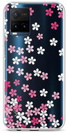 TopQ Vivo Y21s Silicone Pink Blossom 68449 - Phone Cover