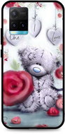 TopQ Vivo Y21s Silicone Teddy Bear 68359 - Phone Cover