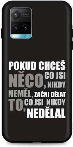 TopQ Vivo Y21s Silicone Moto 68268 - Phone Cover - Main image