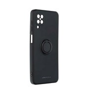 Roar Amber Samsung A12 Silicone Black 68497 - Phone Cover