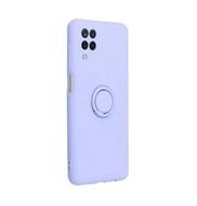 TopQ RING Samsung A12 Silicone Purple 68493 - Phone Cover