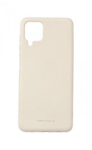 Roar Simply Samsung A12 Silicone Beige 68563 - Phone Cover - Main image