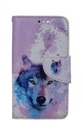 TopQ iPhone 13 mini Book Polar Wolf 66421 - Phone Case