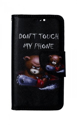 TopQ iPhone 13 mini Book Don't Touch Bear 66377 - Phone Case - Main image