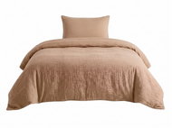 PREM INTERNATIONAL Muslin Bedding Cappuccino 140 × 200, 70 × 90cm - Bed Linen