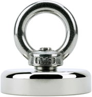 PRONETT Strong neodymium magnet with hook, load capacity 130 kg - Magnet