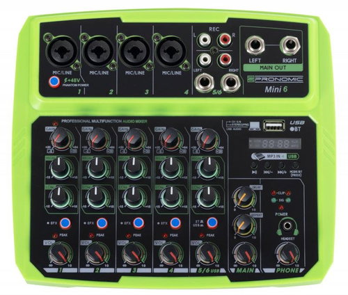 Pronomic Mini6 - Mixing Desk - Main image